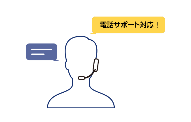 運用実績10年以上。安心のサポート体制
